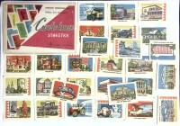 Набор спичечных этикеток "По Белоруссии", 28 шт, СССР (сост. на фото)