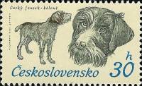 1973-039 Марка Чехословакия Чешский ус   50 лет Чехословатскому охотничьему делу II Θ