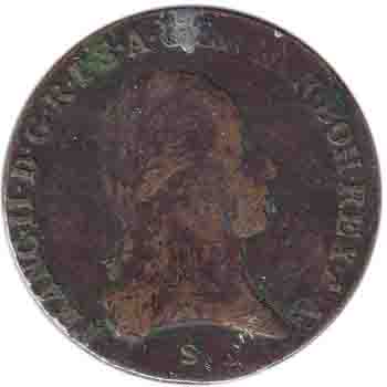 () Монета Австро-Венгрия 1800 год   ""     VF