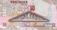 (№1999P-198b) Банкнота Северная Ирландия 1999 год "10 Pounds Sterling" (Подписи: Стоимость)