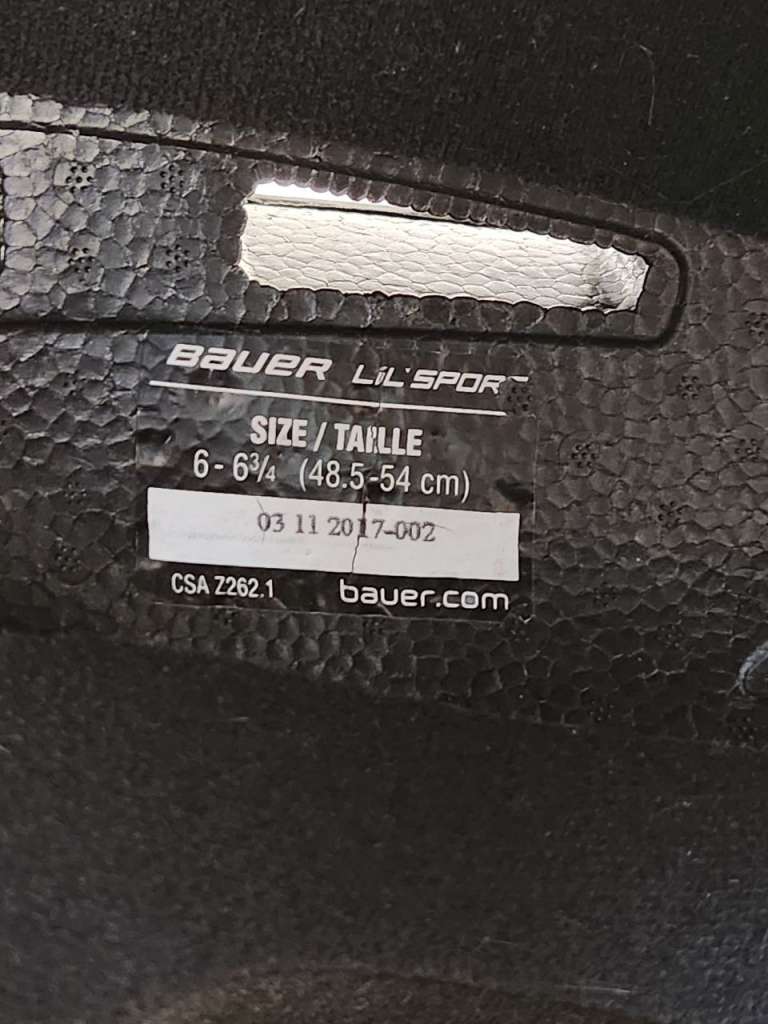 Шлем хоккейный маска Bauer 48.5-54 см