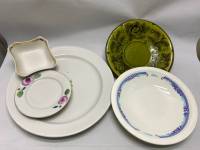 Тарелки декоративные набор посуды  7 шт