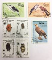 (--) Набор марок Мадагаскар "7 шт."  Гашёные  , III Θ