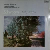 Пластинка виниловая Р. Шуман Sinfonie Nr.1 В-dur ETERNA 300 мм. Near mint