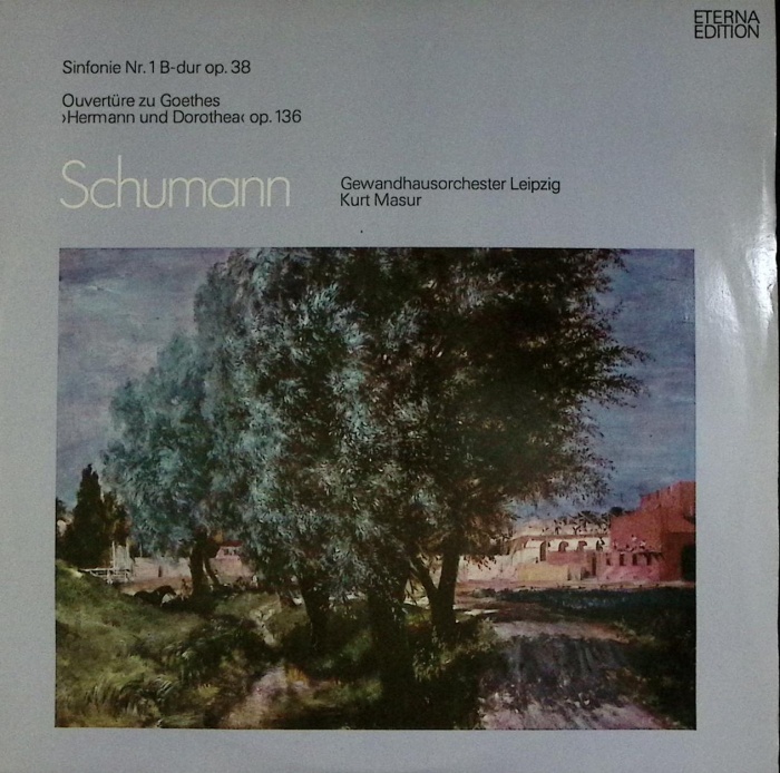 Пластинка виниловая Р. Шуман Sinfonie Nr.1 В-dur ETERNA 300 мм. Near mint