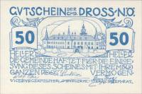 (№1920) Банкнота Австрия 1920 год "50 Heller"