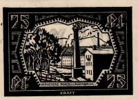 (№1921) Банкнота Германия 1921 год "75 Pfennig"