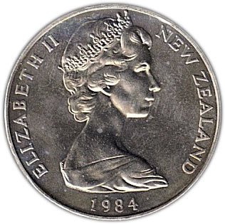 (1984) Монета Новая Зеландия 1984 год 1 доллар &quot;Чёрный Робин (Остров Чатем)&quot;  Медь-Никель  UNC