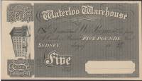 (№1888) Банкнота Австралия 1888 год "5 Pounds"