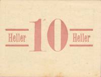 (№1920) Банкнота Австрия 1920 год "10 Heller"
