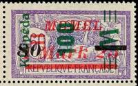 (1923-) Марка Литва "Надпечатка на французском Мемель"  ☉☉ - марка гашеная в идеальном состоянии, бе