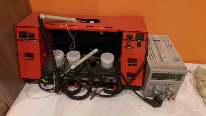 Оборудование для электрохимической металлизации (золочение) СММ-300Pro, Б\У