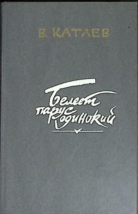 Книга Белеет парус одинокий 1989 В. Катаев Москва Твёрдая обл 558 с. С ч/б илл