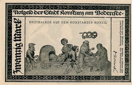 (№1922) Банкнота Германия 1922 год &quot;20 Mark&quot;