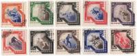 1935-20-29 Серия Набор марок 10 шт СССР  Всемирная спартакиада II Θ