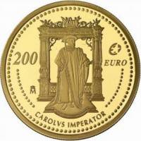 (№2006km1123) Монета Испания 2006 год 200 Euro (Программа словные Европы)