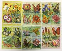 --  Набор блоков Бурунди 6 шт.  Гашёные , III Θ