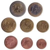 (2001) Набор монет Евро Нидерланды (Голландия) 2001 год   UNC
