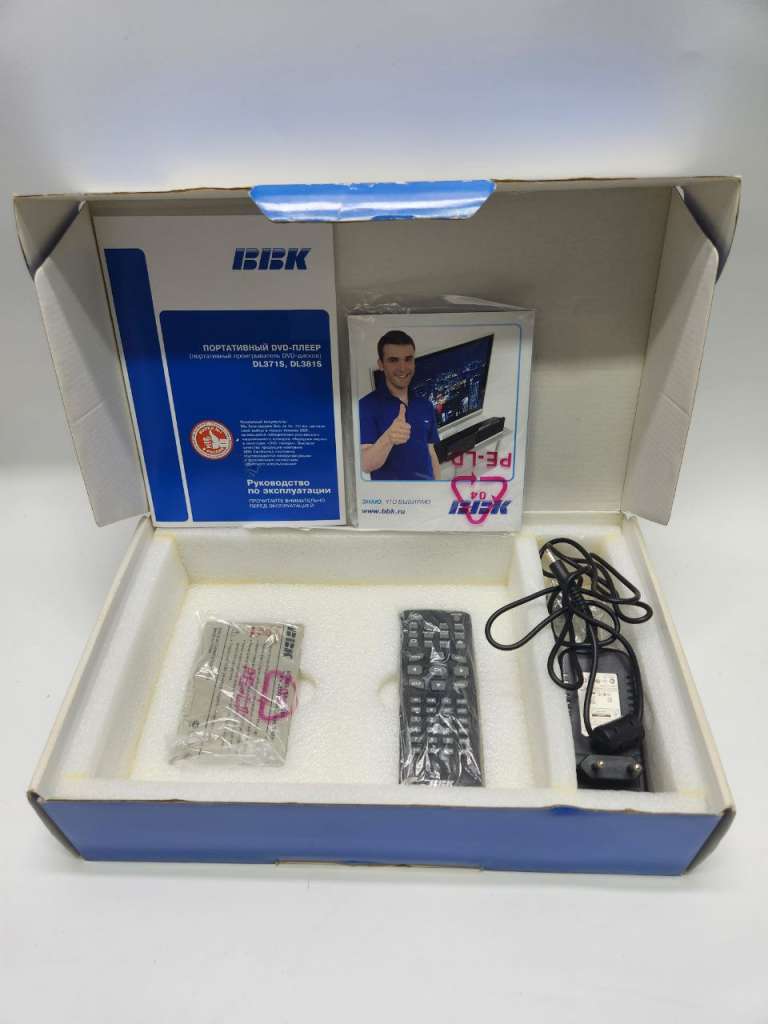 Портативный DVD плеер BBK DL381S в ремонт