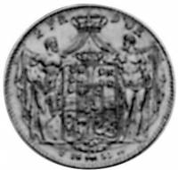 (№1850km750.1) Монета Дания 1850 год 2 D#039;or (Против)