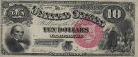 (№1880P-179b.3) Банкнота США 1880 год "10 Dollars"