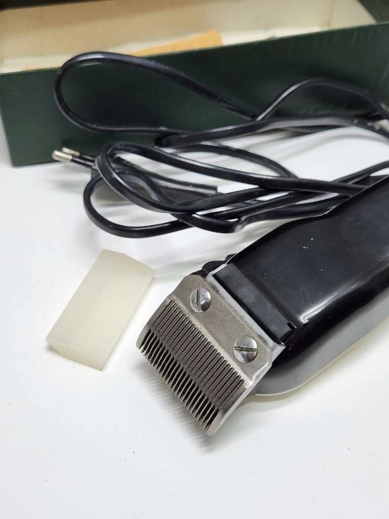 Машинка для стрижки волос СССР ручная рычажная - работает