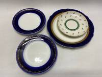 Тарелка 3 шт и блюдо ЛФЗ (состояние на фото)