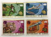 (--) Набор марок Гвинея "4 шт."  Гашёные  , III Θ
