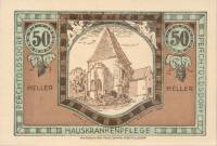 (№1920) Банкнота Австрия 1920 год "50 Heller"