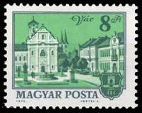 (1974-086) Марка Венгрия "Вац"    Городские пейзажи (Стандартный выпуск) II Θ