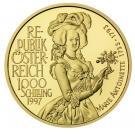 (№1997km3043) Монета Австрия 1997 год 1,000 Schilling (Мария-Антуанетта)