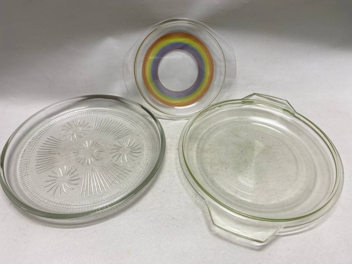 Кухонная посуда стекло 3 предмета