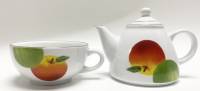 Чайник + чашка яблоки CHN CHN