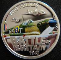 () Монета Остров Джерси 2010 год 2 фунта ""   UNC