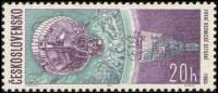 (1966-063) Марка Чехословакия "Встреча на орбите"    Исследование космоса III Θ