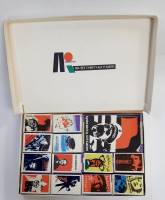 Набор спичечных коробков "60 лет советского кино", 25 шт (со спичками), СССР
