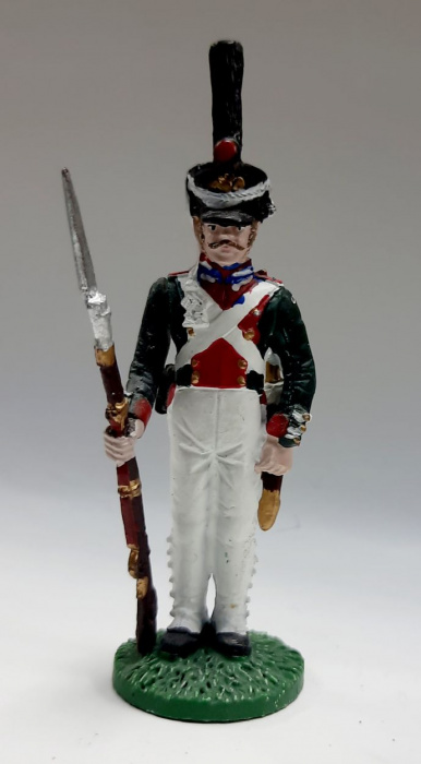 Оловянный солдатик &quot;Гренадер лейб-гвардии Гренадерского полка, 1813 г.&quot;