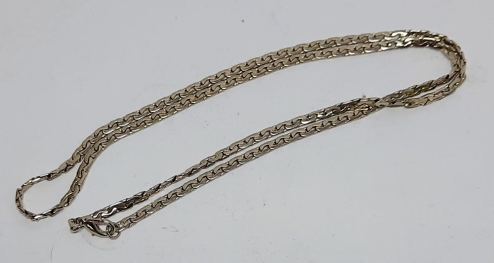 Цепочка, позолота, длина 65 см. (сост. на фото)