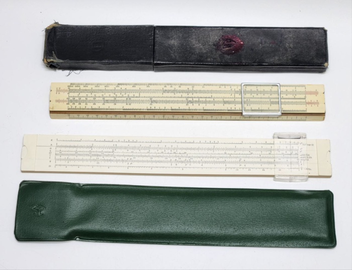 Логарифмические линейки 2 шт в чехлах