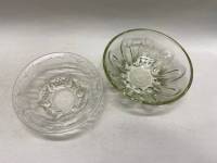 Конфетница фруктовница стекло СССР, 2 шт