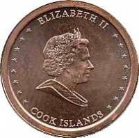 (№2010km756) Монета Острова Кука 2010 год 1 Cent