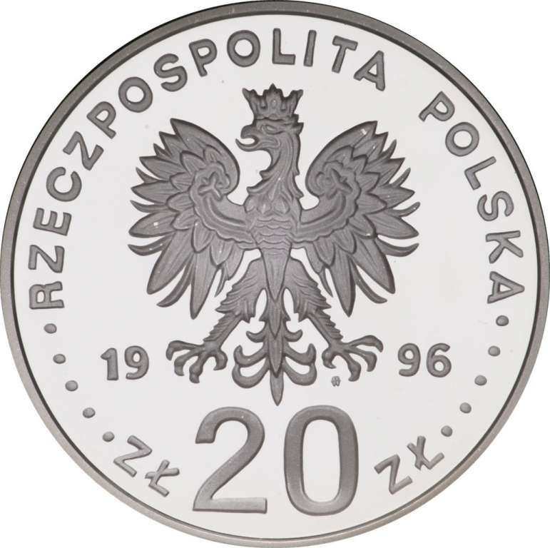 () Монета Польша 1996 год 20 злотых &quot;&quot;   PROOF