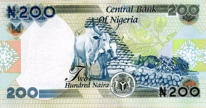 (,) Банкнота Нигерия 2009 год 200 найра &quot;Ахмаду Белло&quot;   UNC