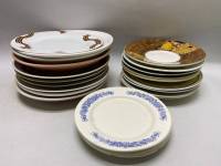 Тарелки разный дизайн 22 шт
