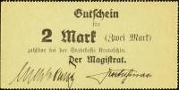 (№1914) Банкнота Германия 1914 год "2 Mark"