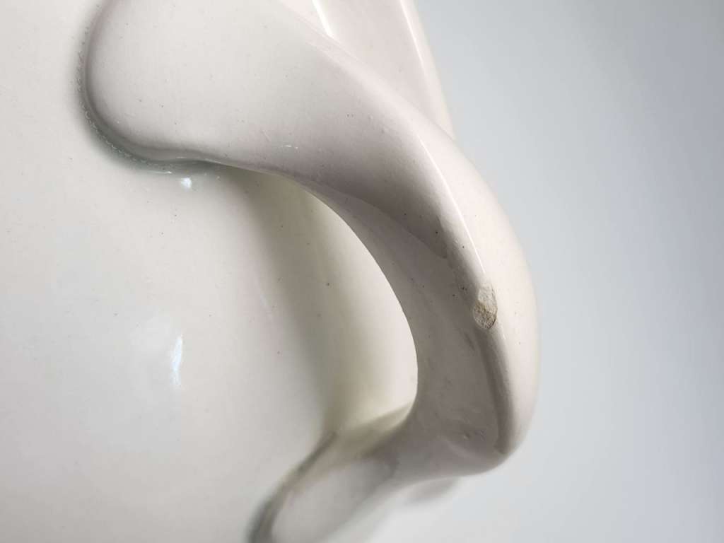 Супница ЗИК Конаково белая круглая рисунок - букет цветов