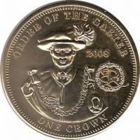 () Монета Тристан да Кунья 2010 год 1 крона ""   PROOF