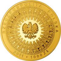 () Монета Польша 2011 год 10000  ""   Биметалл (Платина - Золото)  UNC