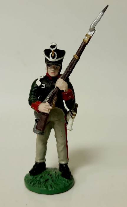 Оловянный солдатик &quot;Рядовой пехотного полка, 1812 г.&quot;