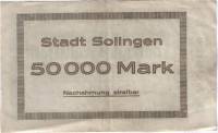 (№1923) Банкнота Германия 1923 год "50,000 Mark"